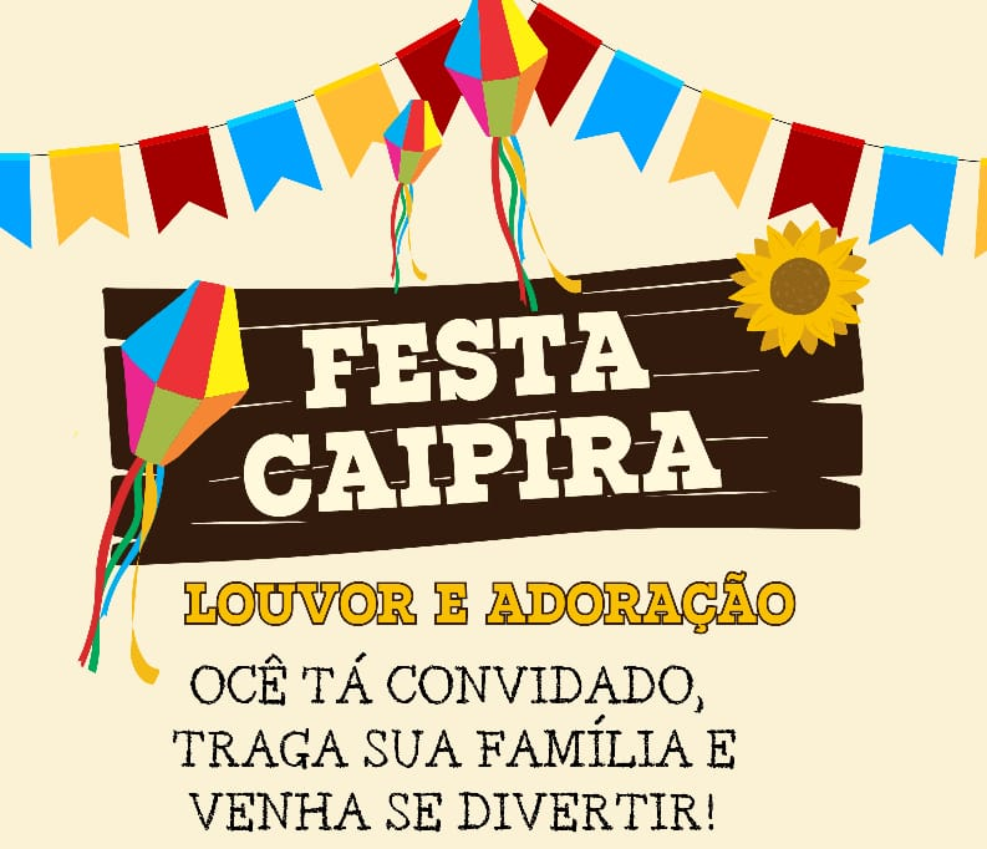 FESTA CAIPIRA   18/07 - 16H